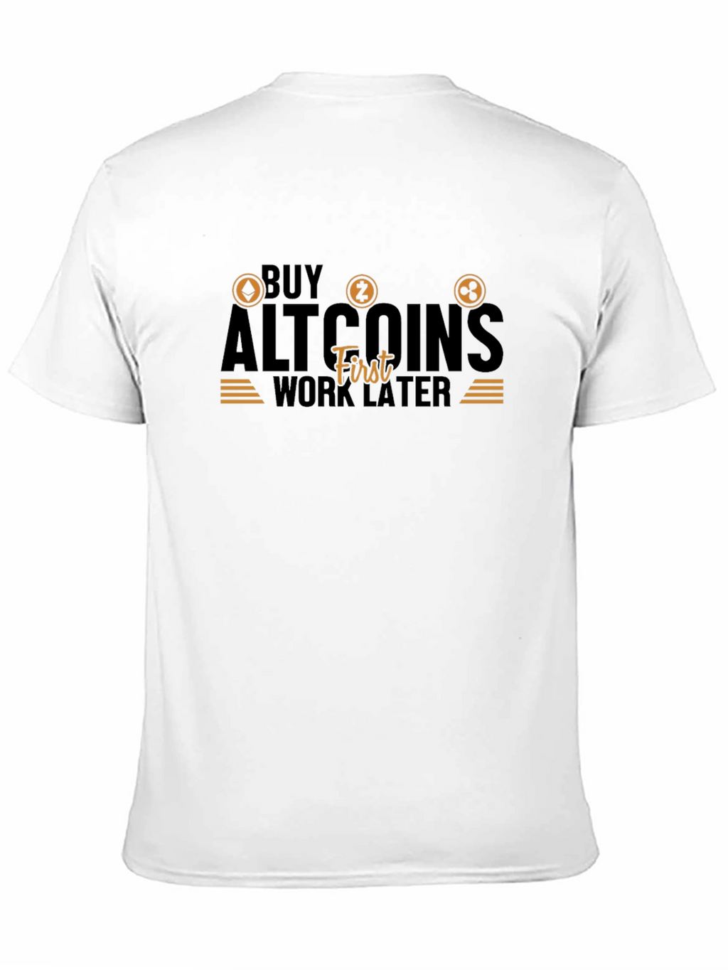 Buy Altcoins First T-Shirt - Crypto Investor Tee