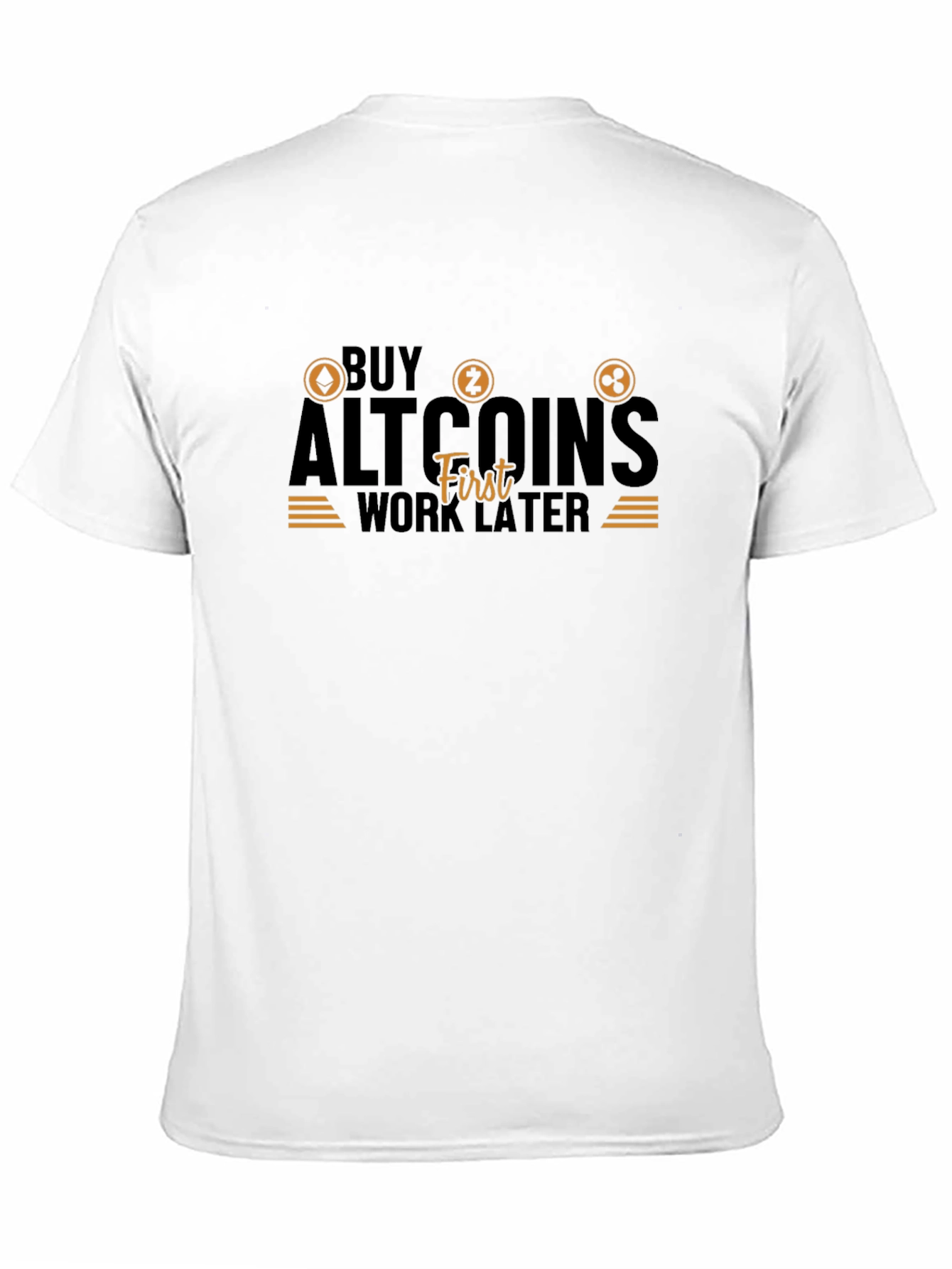 Buy Altcoins First T-Shirt - Crypto Investor Tee