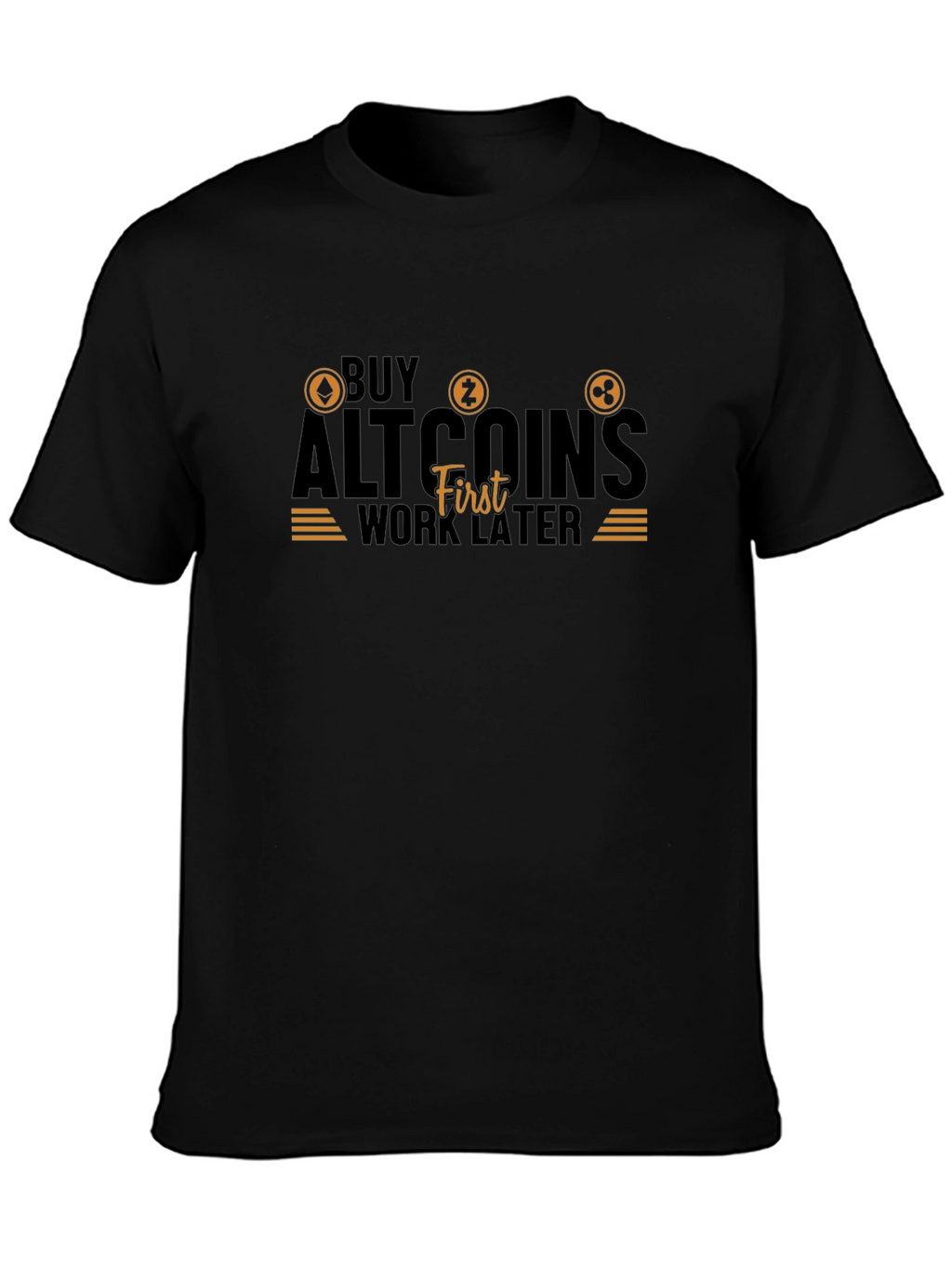Buy Altcoins First T-Shirt - Crypto Investor Tee