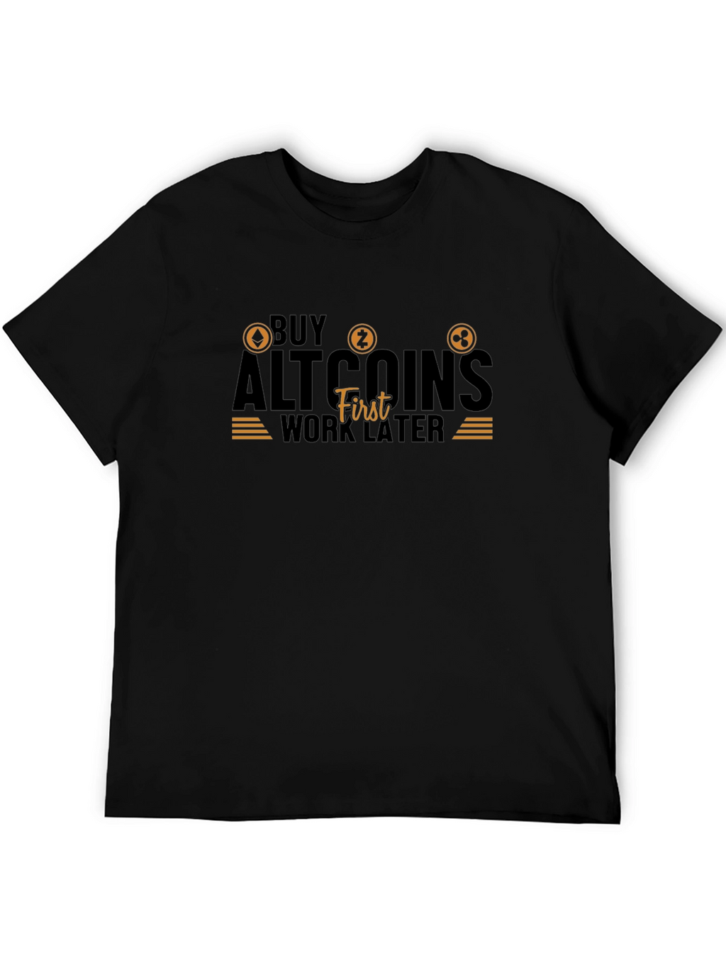 Buy Altcoins First T-Shirt - Crypto Investor Tee