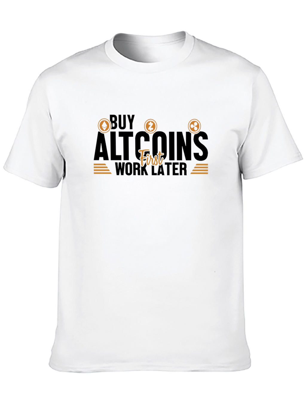 Buy Altcoins First T-Shirt - Crypto Investor Tee