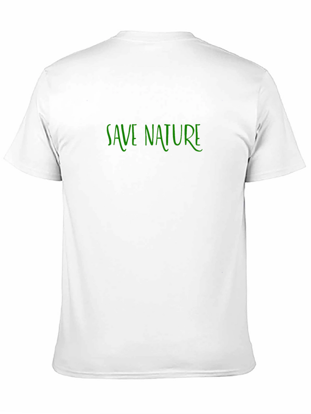 Save Nature Graphic Tee - Black