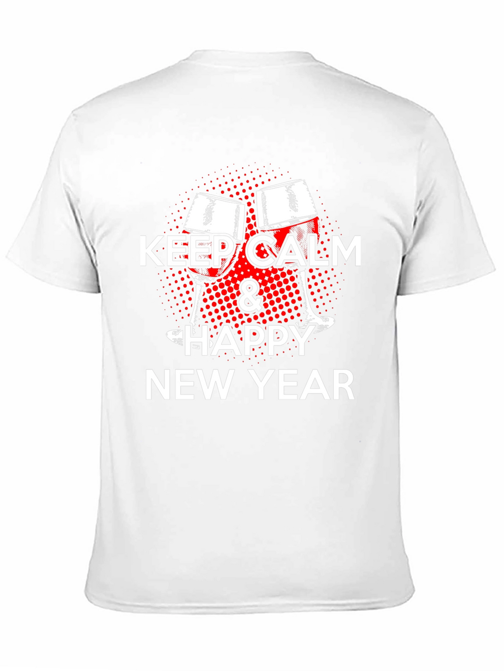 Keep Calm Happy New Year Tee