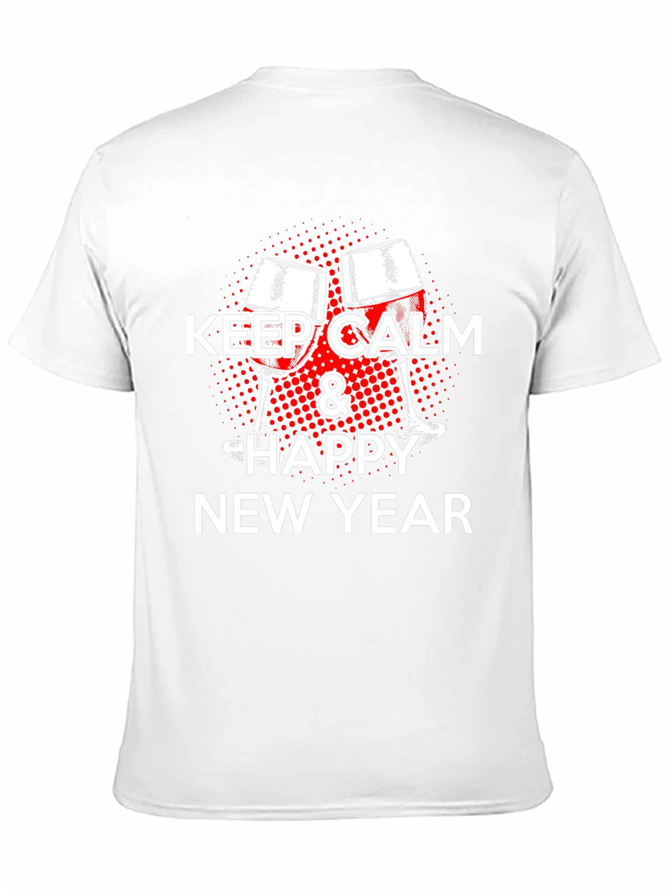 Keep Calm Happy New Year Tee