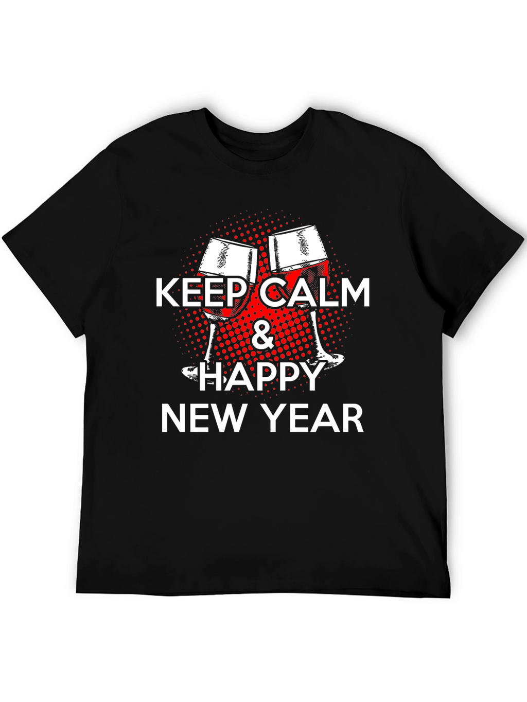 Keep Calm Happy New Year Tee