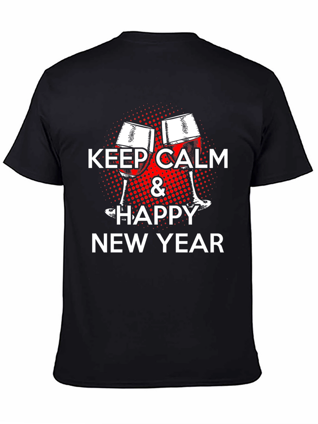 Keep Calm Happy New Year Tee