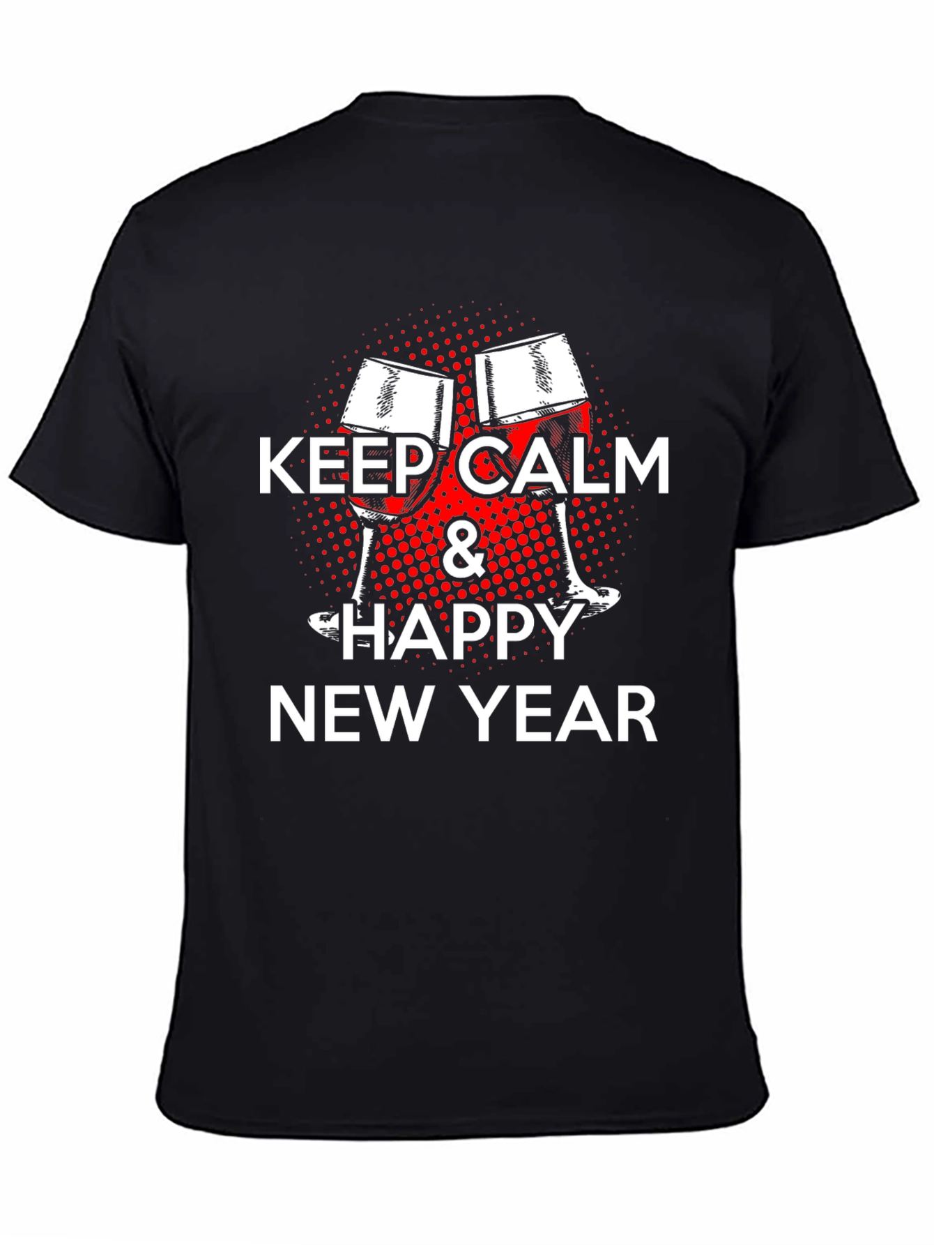 Keep Calm Happy New Year Tee