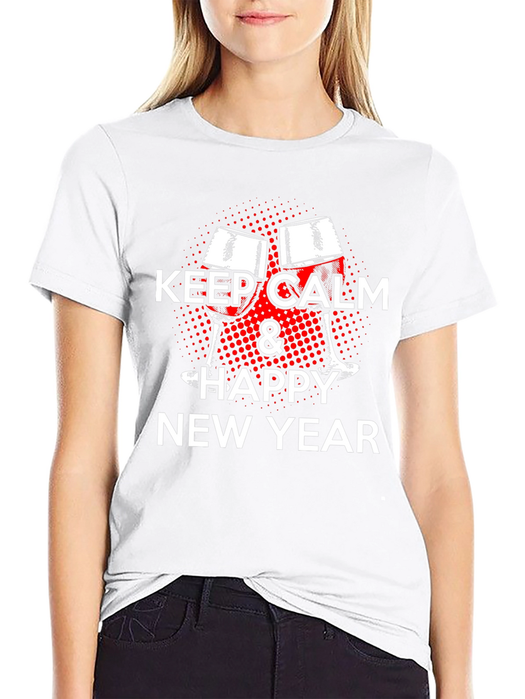 Keep Calm Happy New Year Tee
