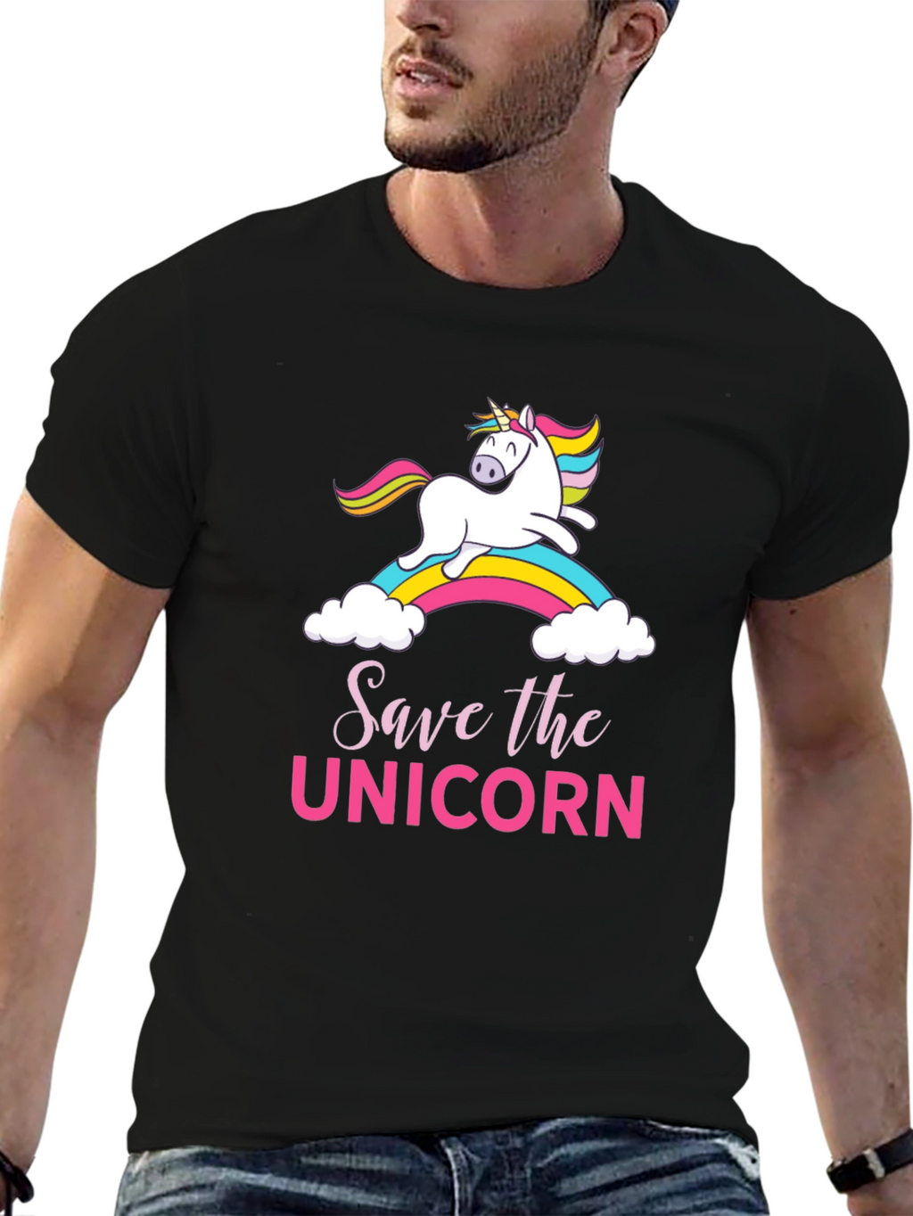 Save the Unicorn Graphic Tee