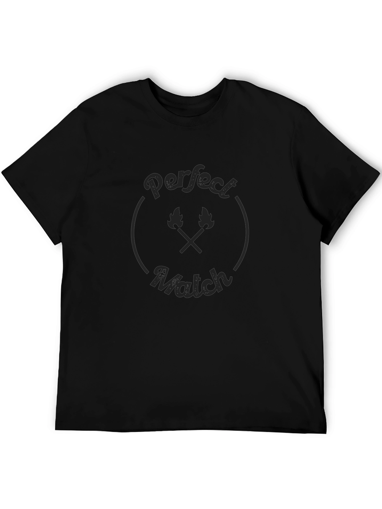 Perfect Match Graphic Tee - Classic Black