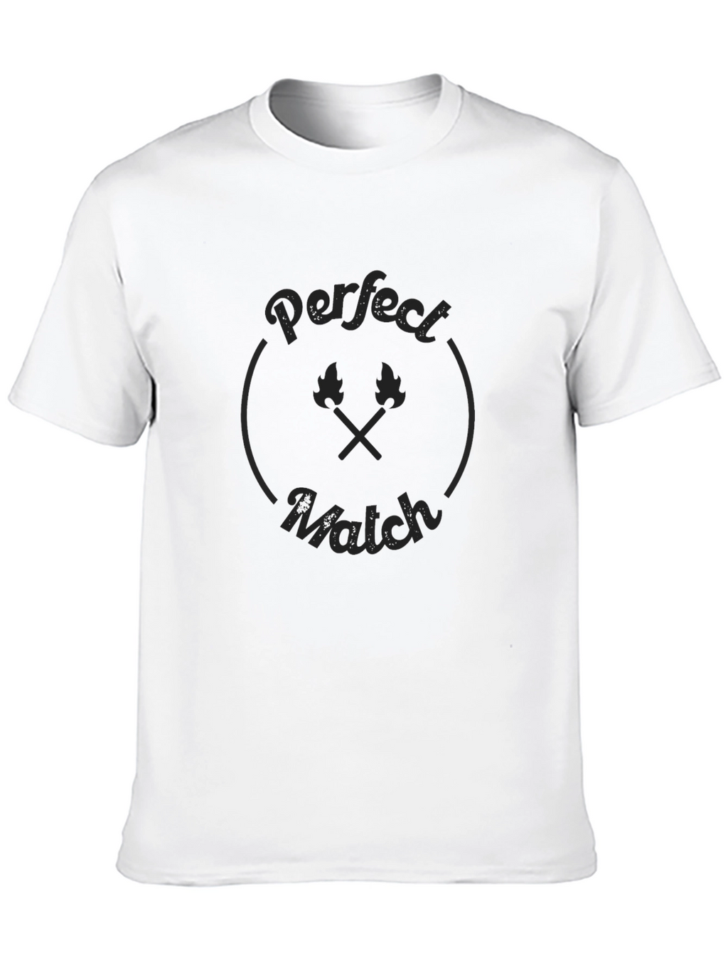 Perfect Match Graphic Tee - Classic Black