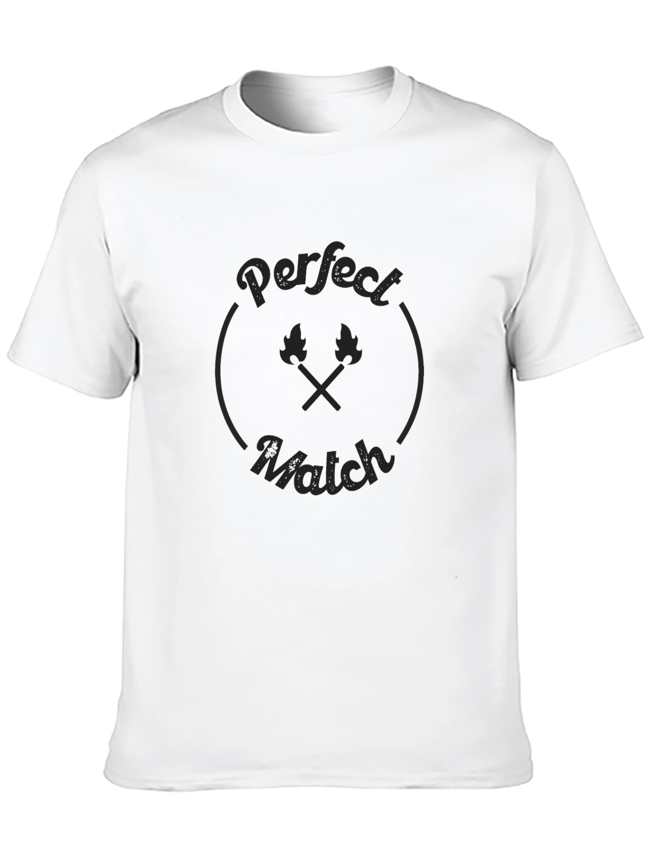 Perfect Match Graphic Tee - Classic Black