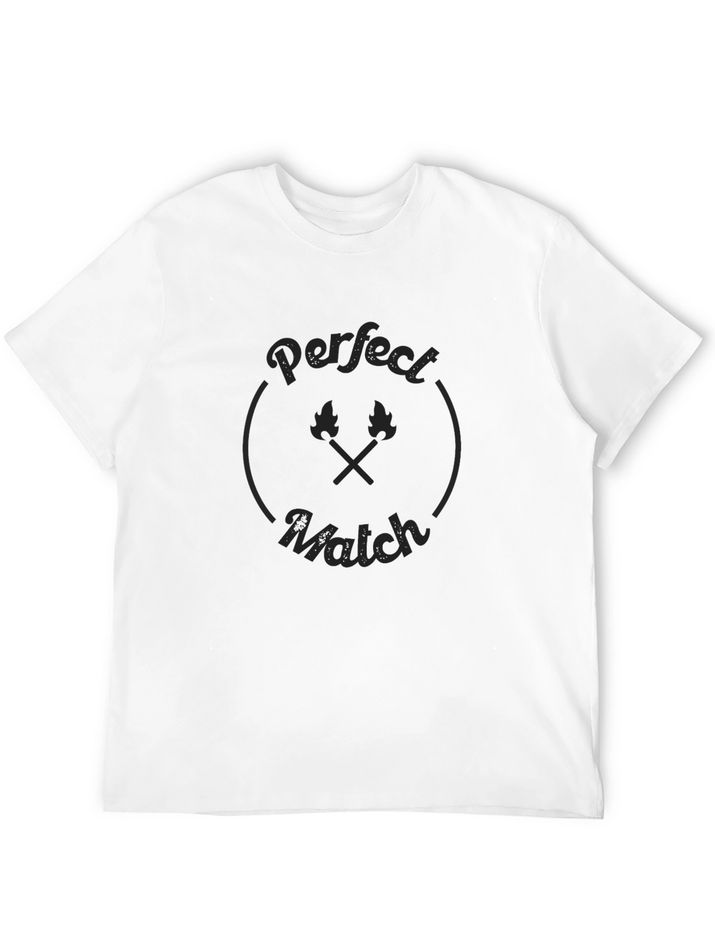 Perfect Match Graphic Tee - Classic Black