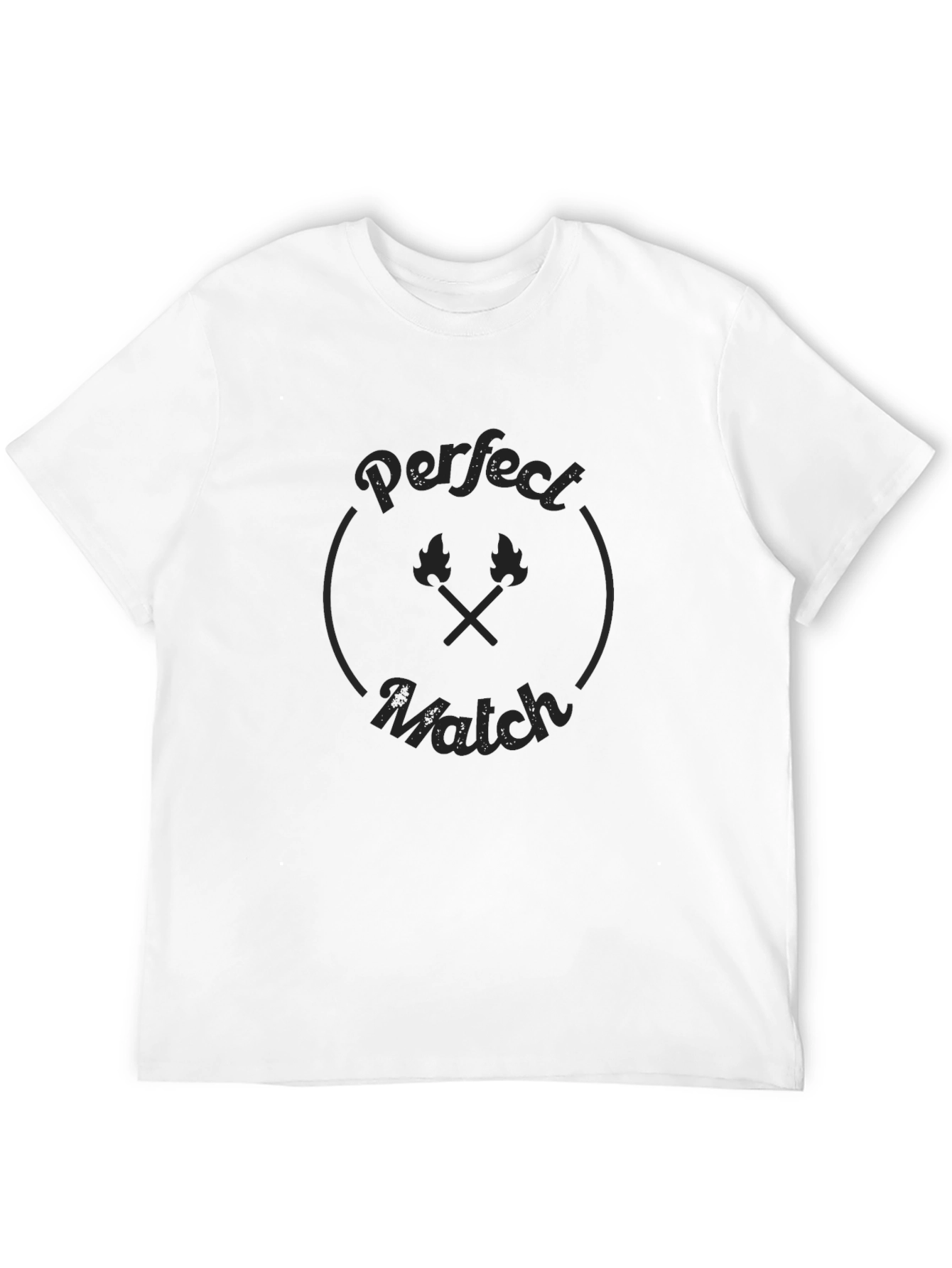Perfect Match Graphic Tee - Classic Black