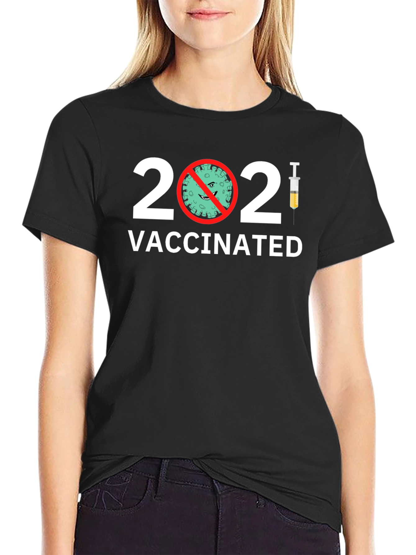 Vaccinated T-Shirt - 2021 Covid Prevention