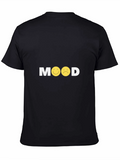 Mood Graphic Tee - Black Casual T-Shirt