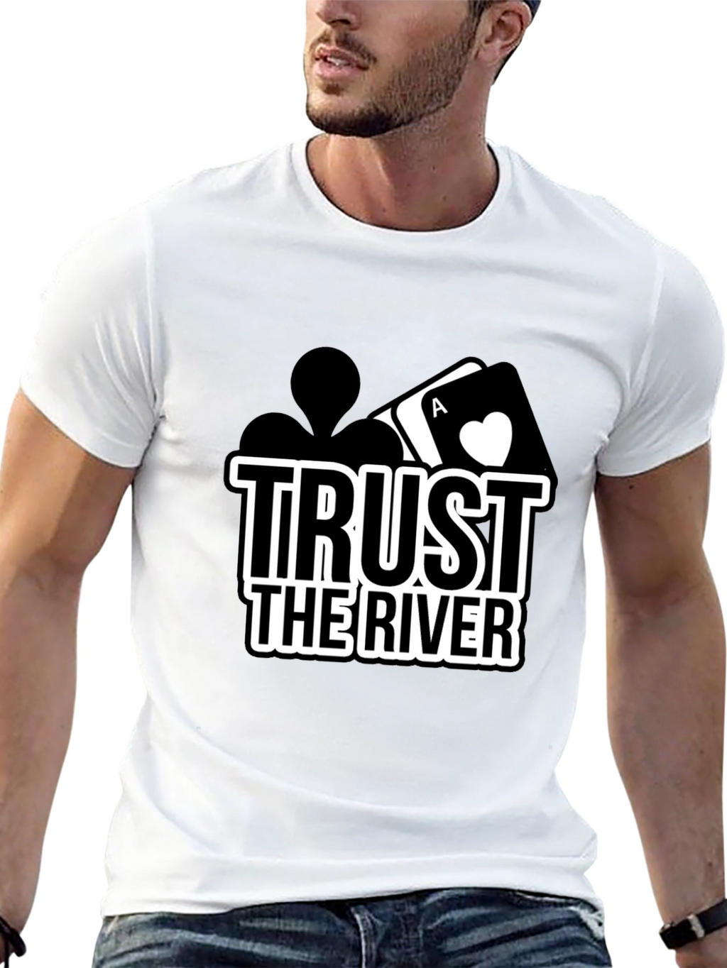 Trust The River Poker T-Shirt