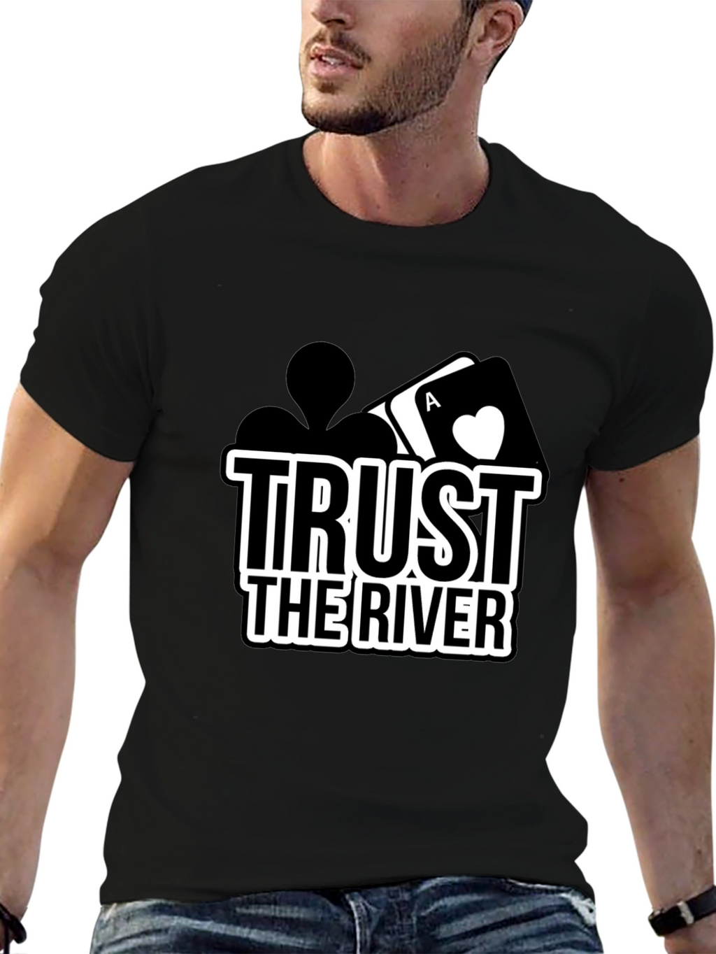 Trust The River Poker T-Shirt