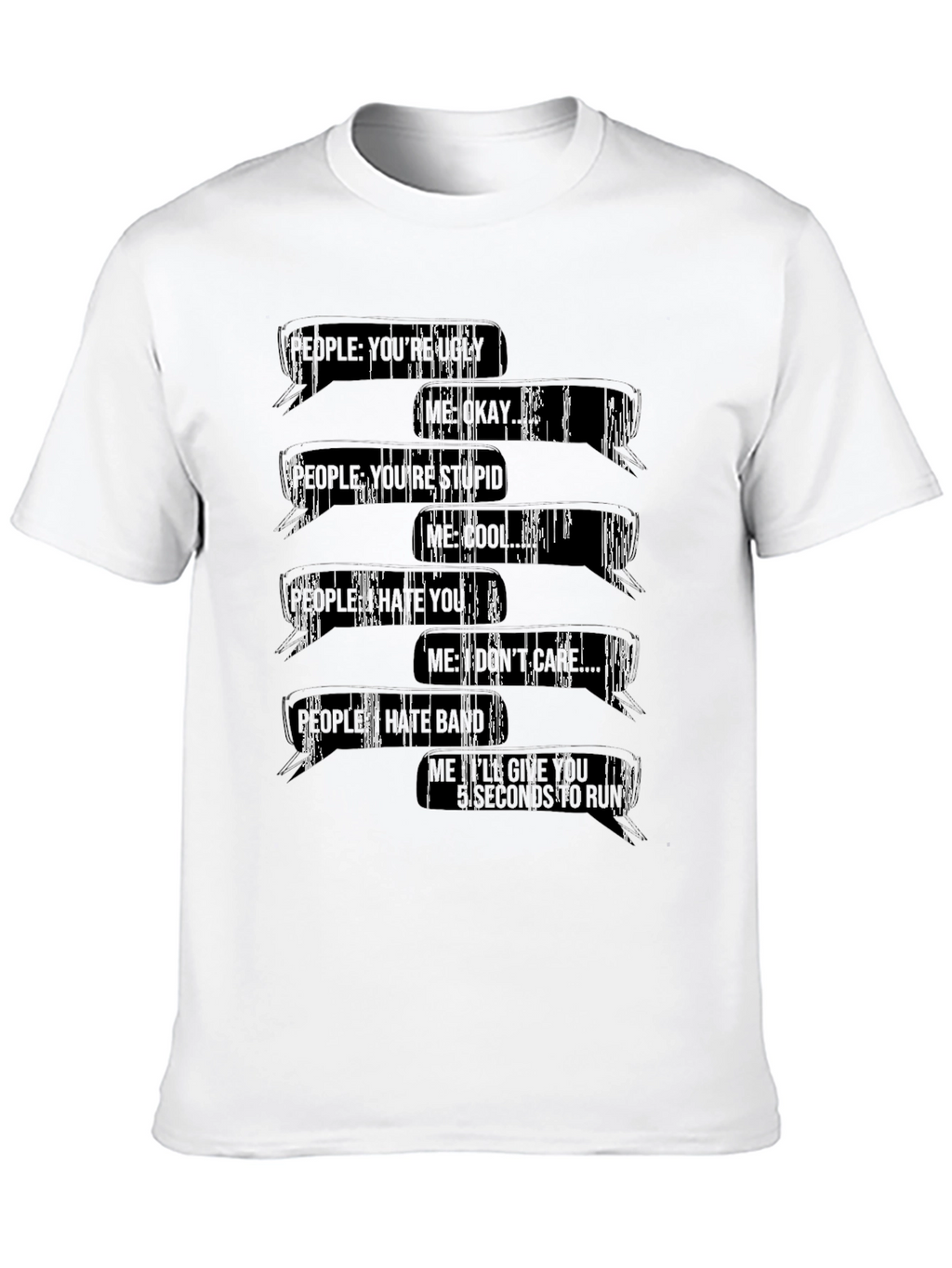 Sarcastic Graphic Tee - Rude But Tolerable T-Shirt