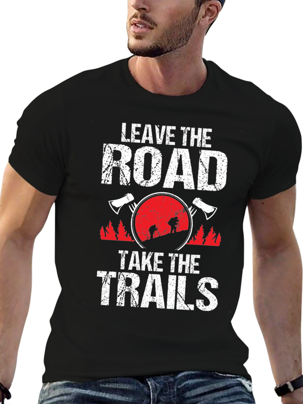 Leave the Road Take the Trails Graphic Tee