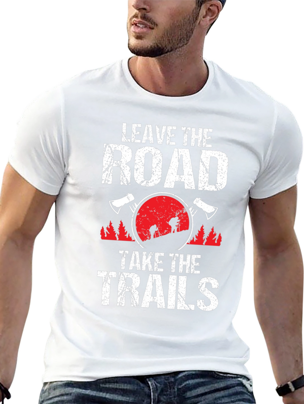 Leave the Road Take the Trails Graphic Tee