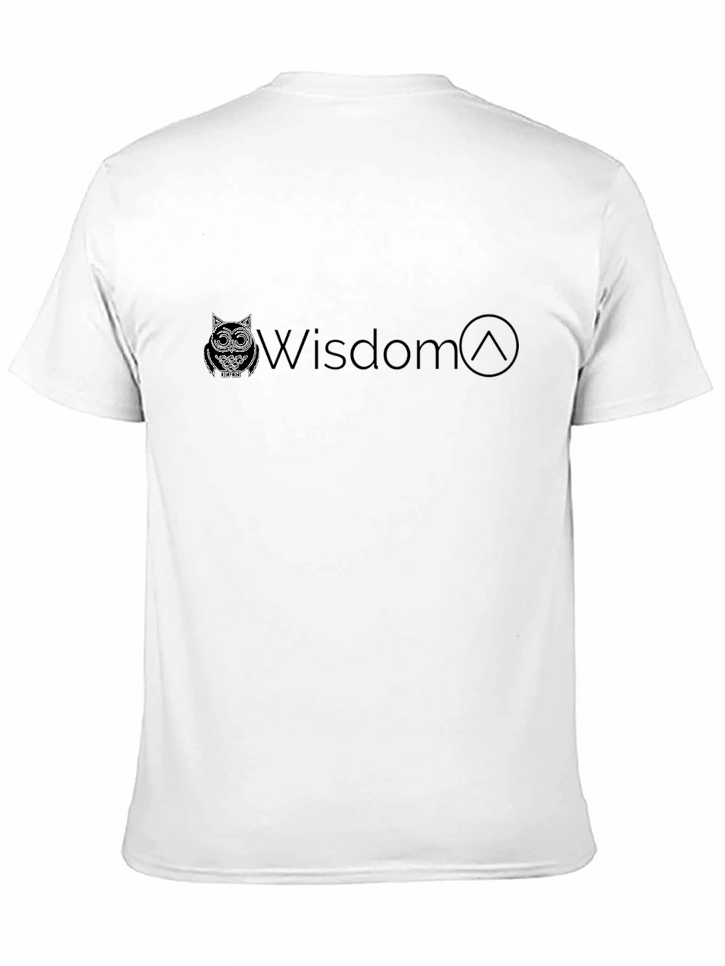 Wisdom Owl Graphic Tee - Soft Black T-Shirt
