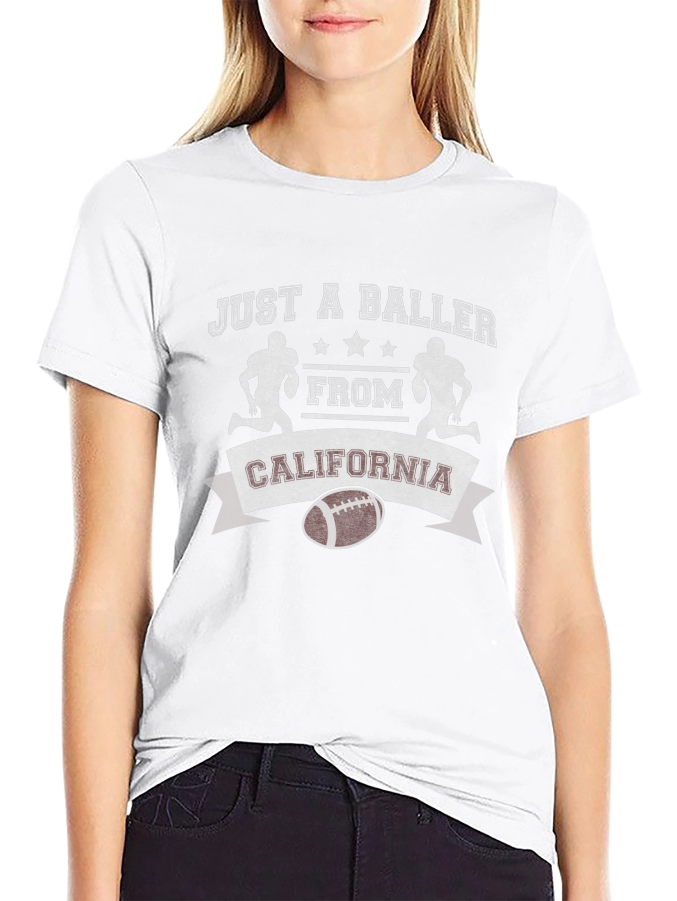 Just A Baller From California Graphic Tee