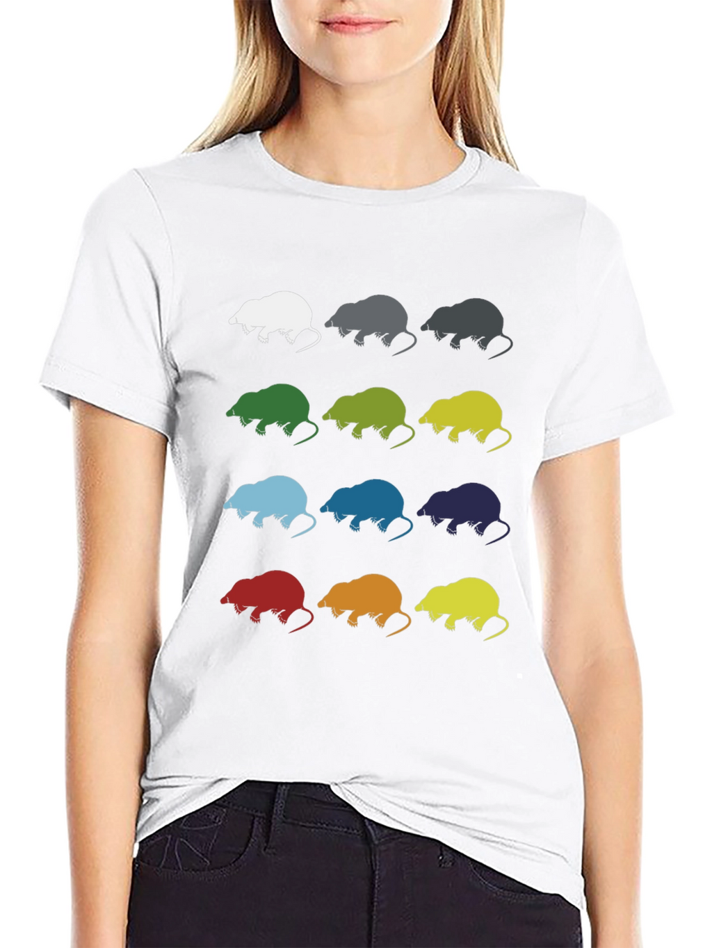 Pop Art Mole T-Shirt | Unique Graphic Tee