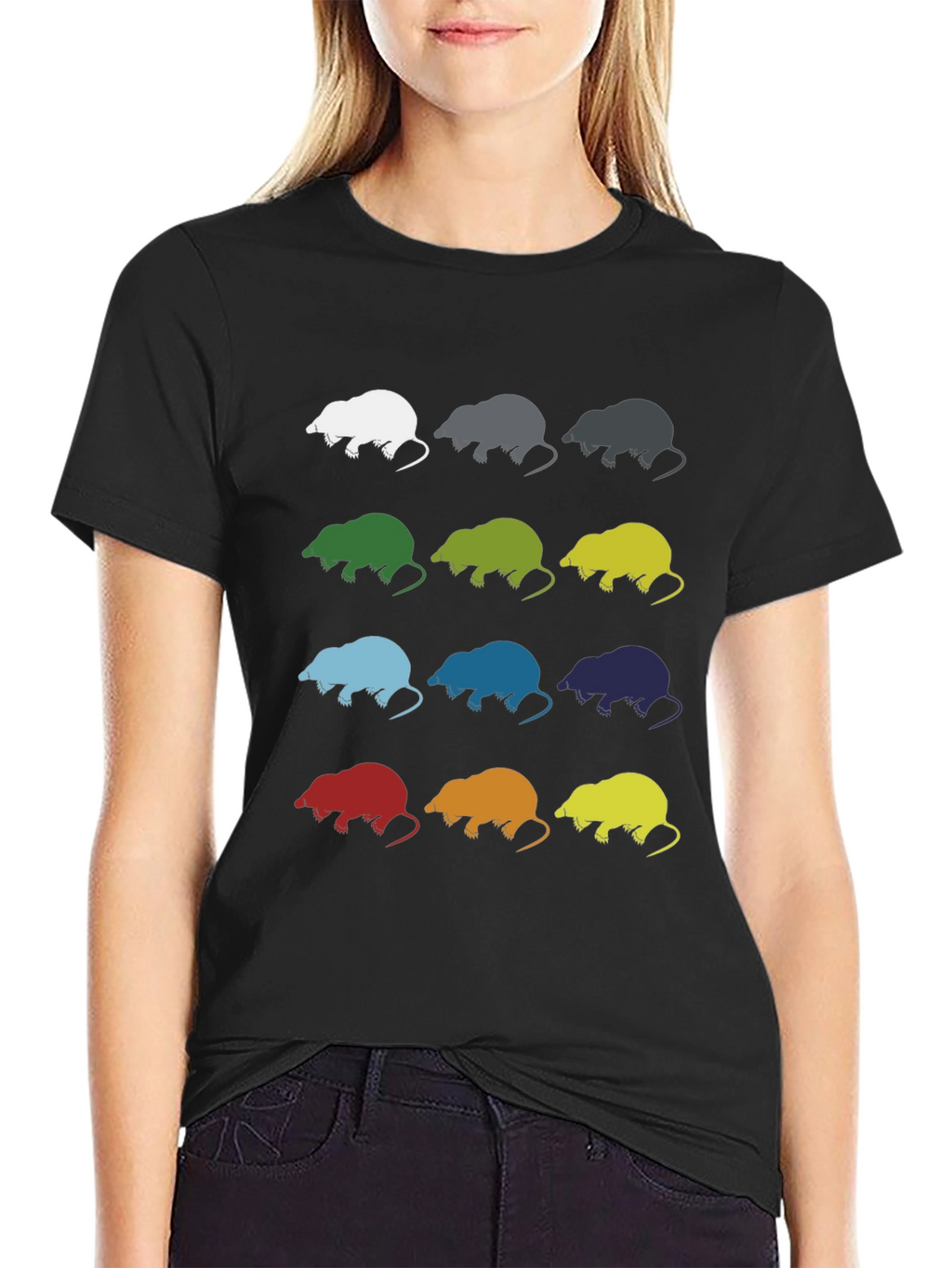 Pop Art Mole T-Shirt | Unique Graphic Tee