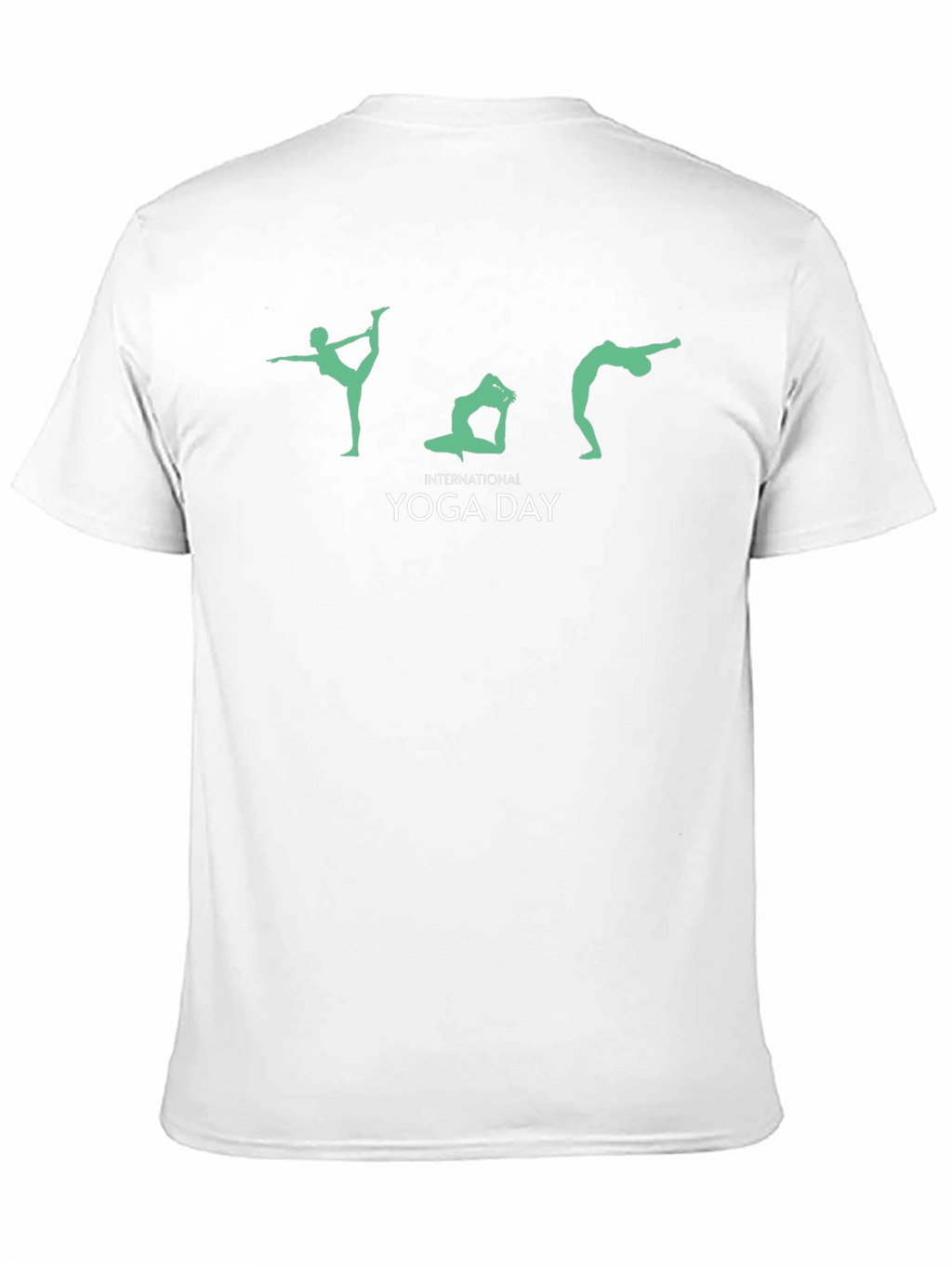 International Yoga Day Black T-Shirt