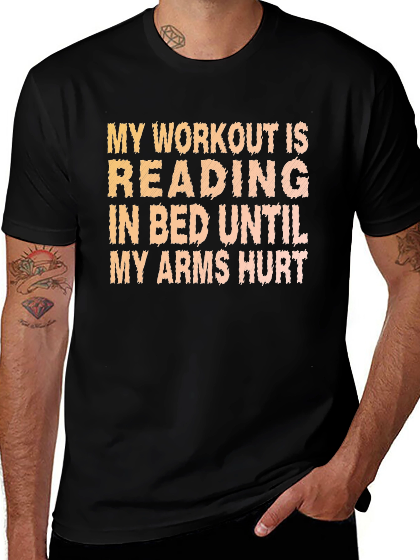 Funny Reading Workout T-Shirt