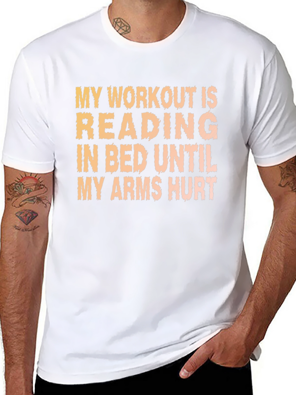 Funny Reading Workout T-Shirt