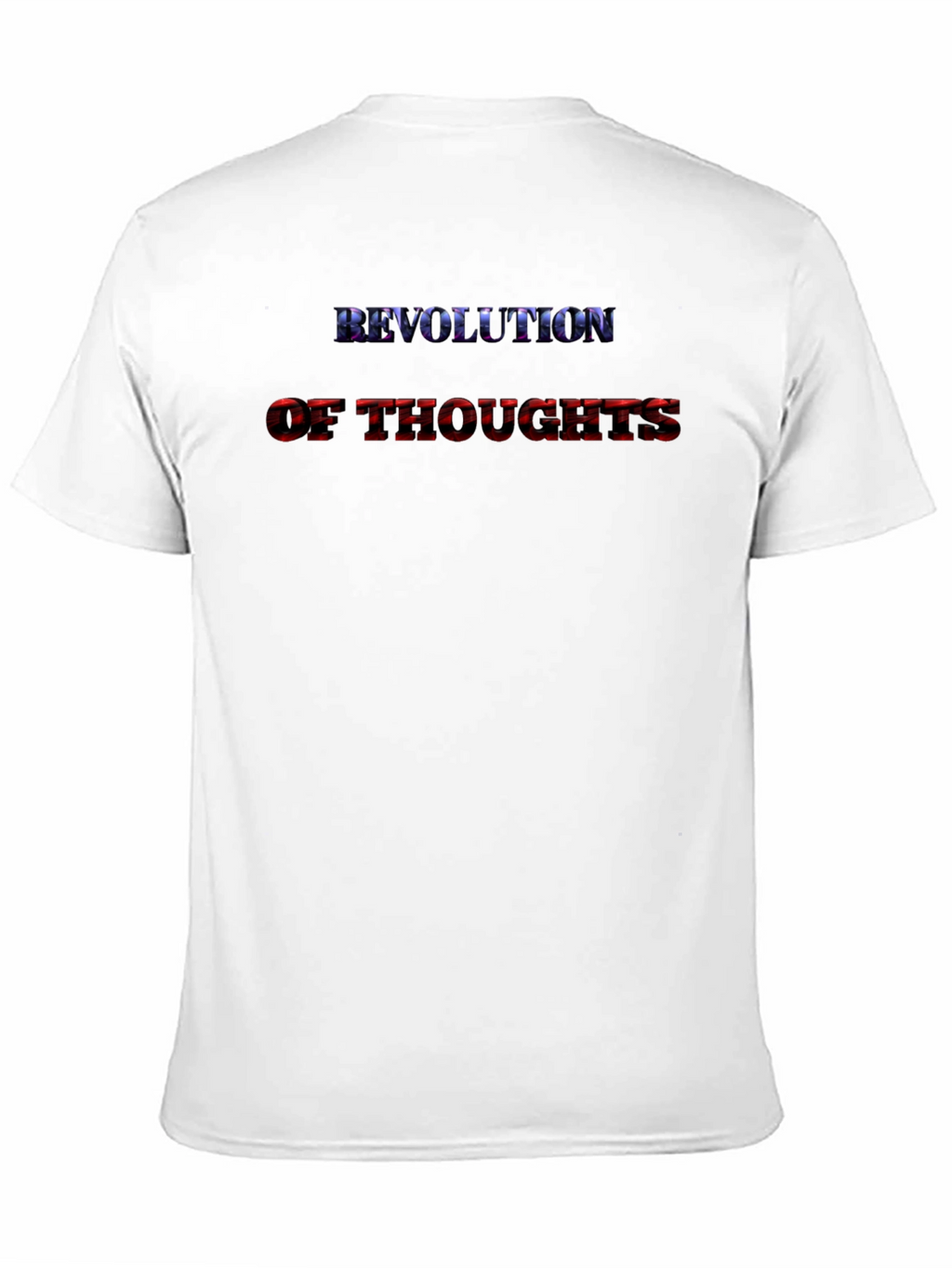 Revolution of Thoughts Graphic Tee - Black Cotton Shirt