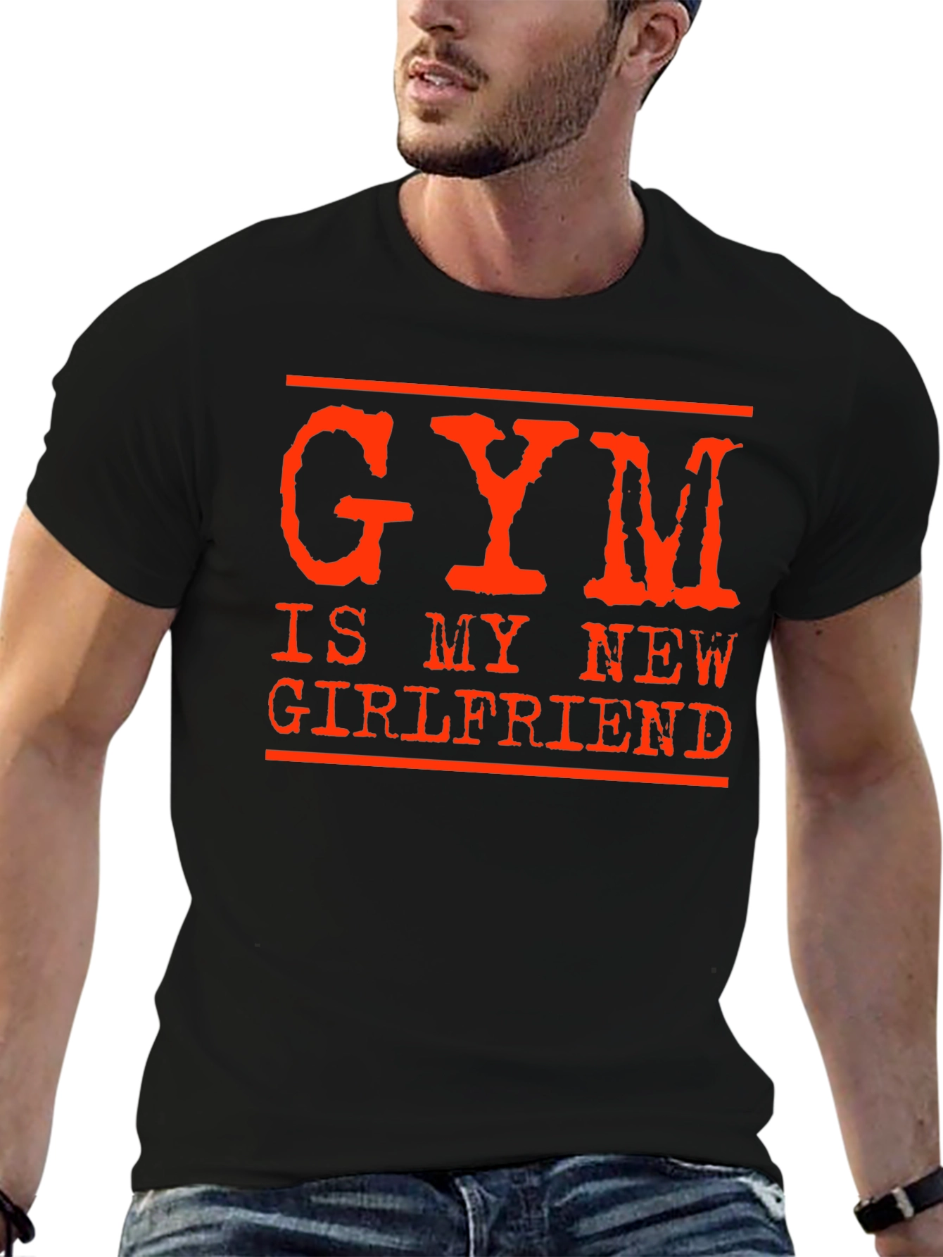 Gym is My New Girlfriend Graphic Tee