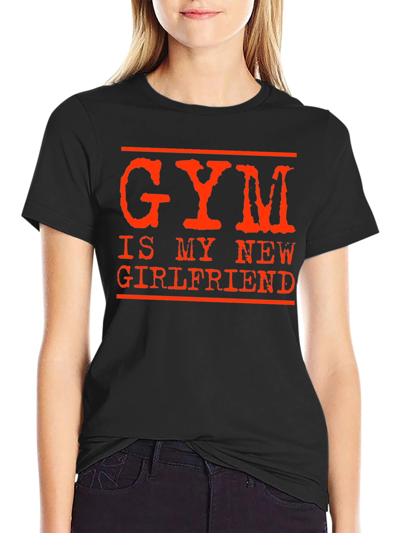 Gym is My New Girlfriend Graphic Tee
