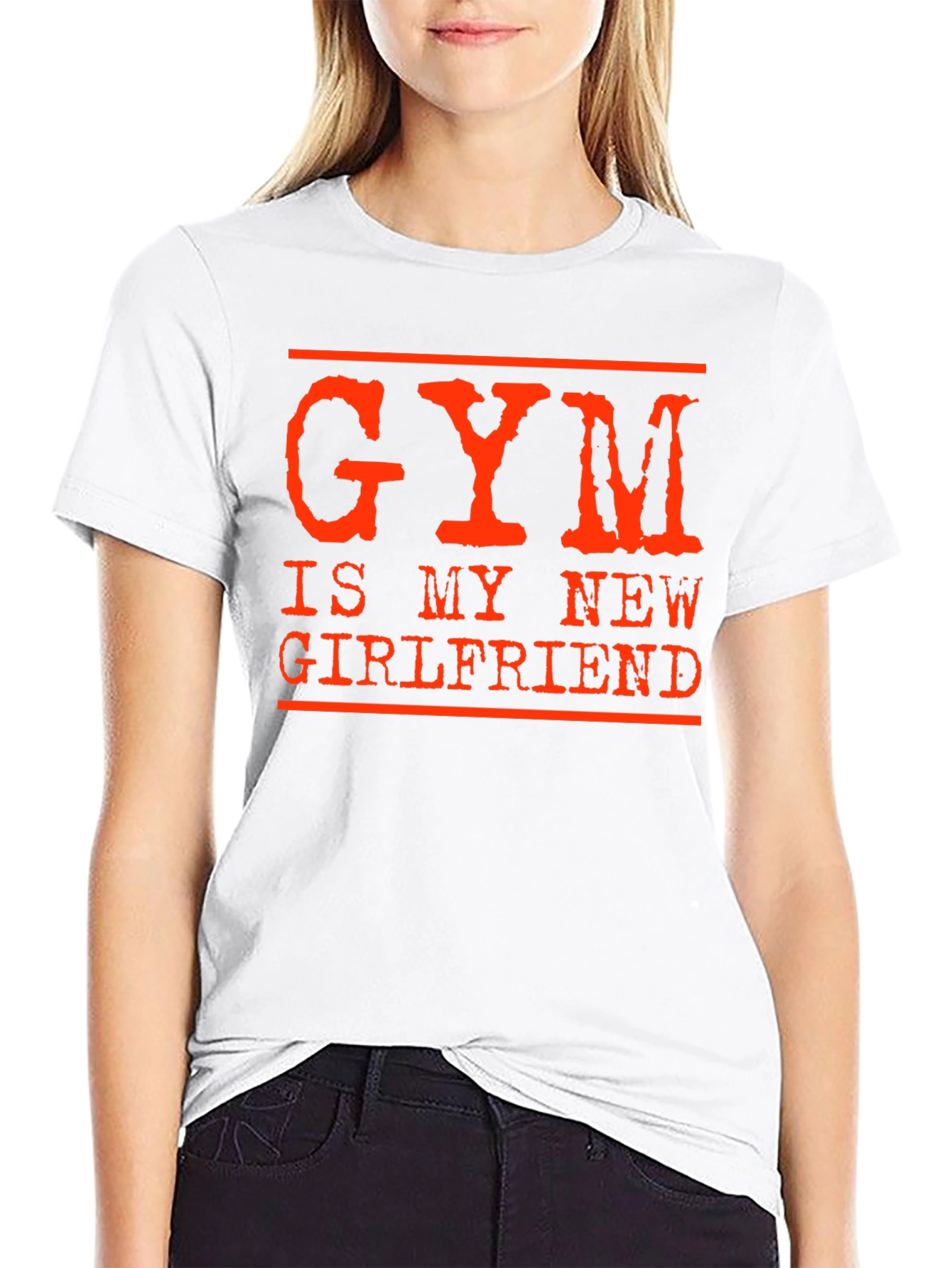 Gym is My New Girlfriend Graphic Tee