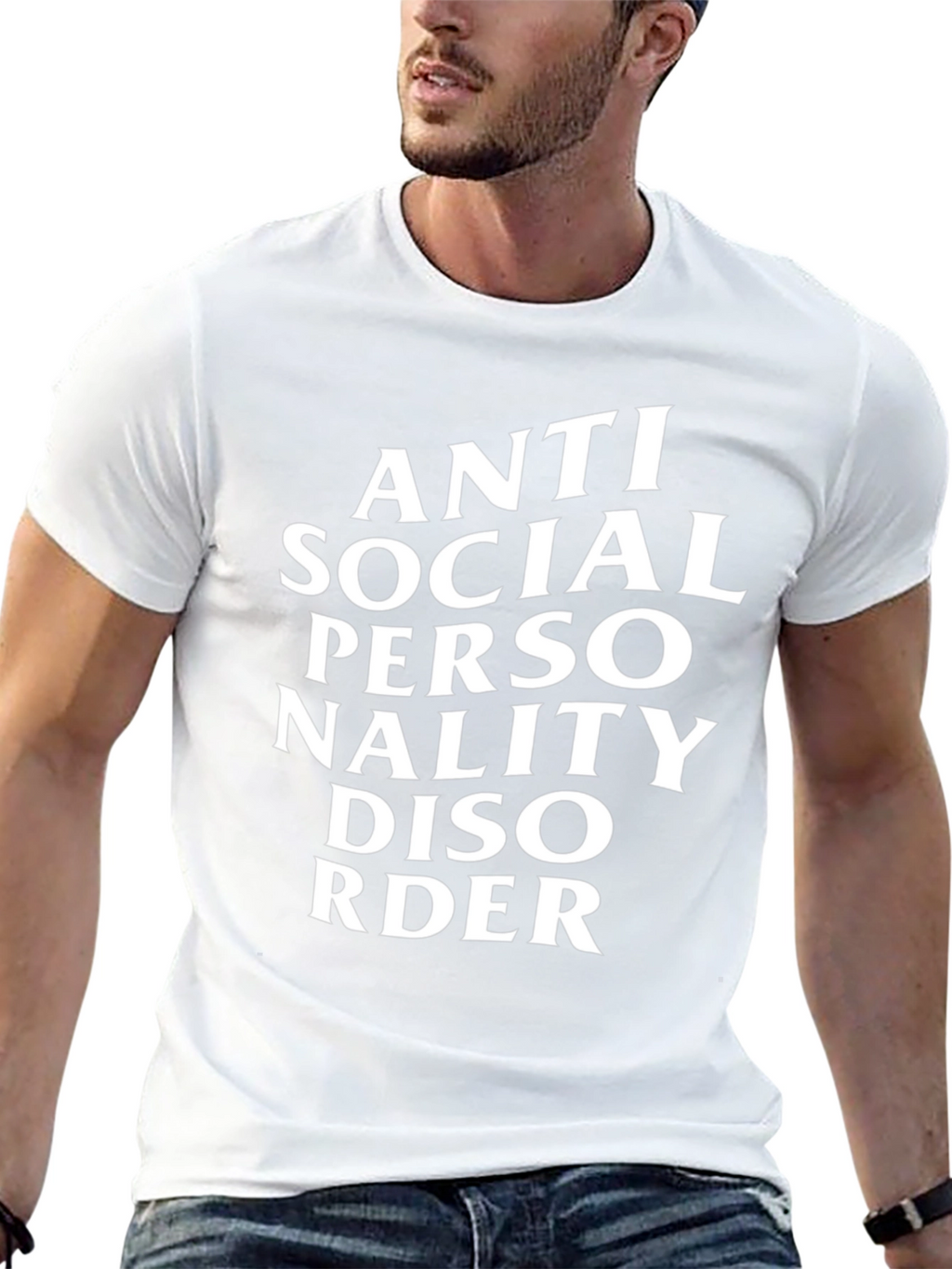 Anti Social Personality Disorder Black T-Shirt