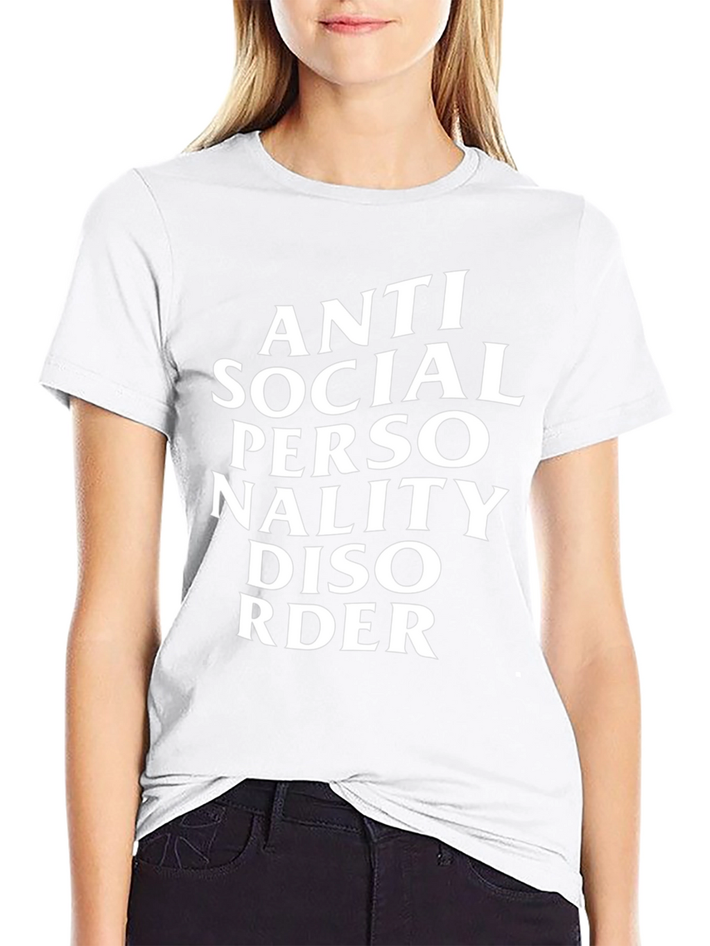 Anti Social Personality Disorder Black T-Shirt