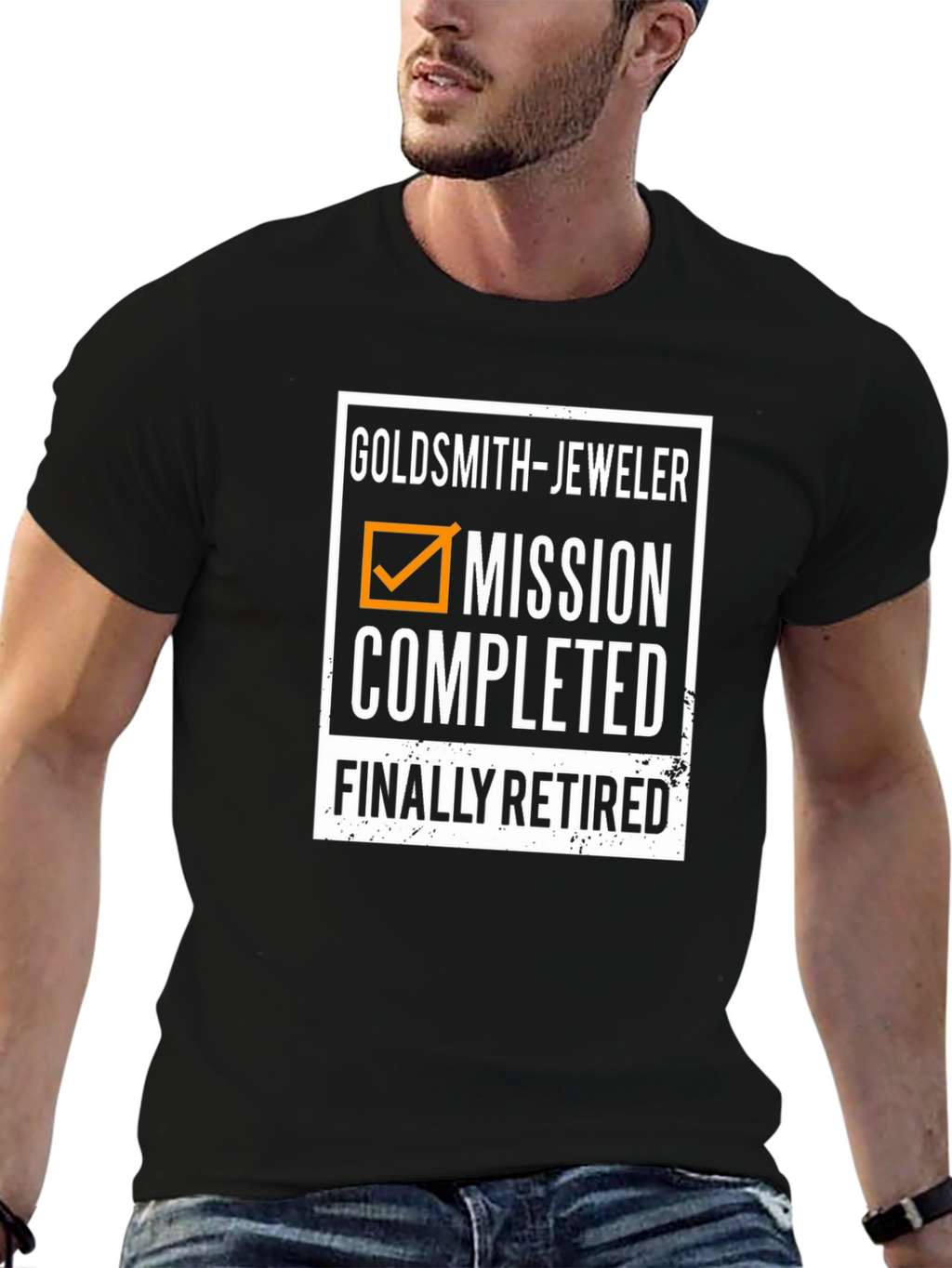 Goldsmith Jeweler Retired T-Shirt - Mission Completed!