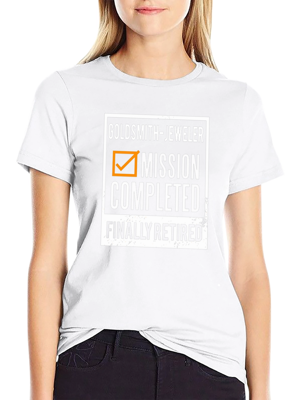 Goldsmith Jeweler Retired T-Shirt - Mission Completed!