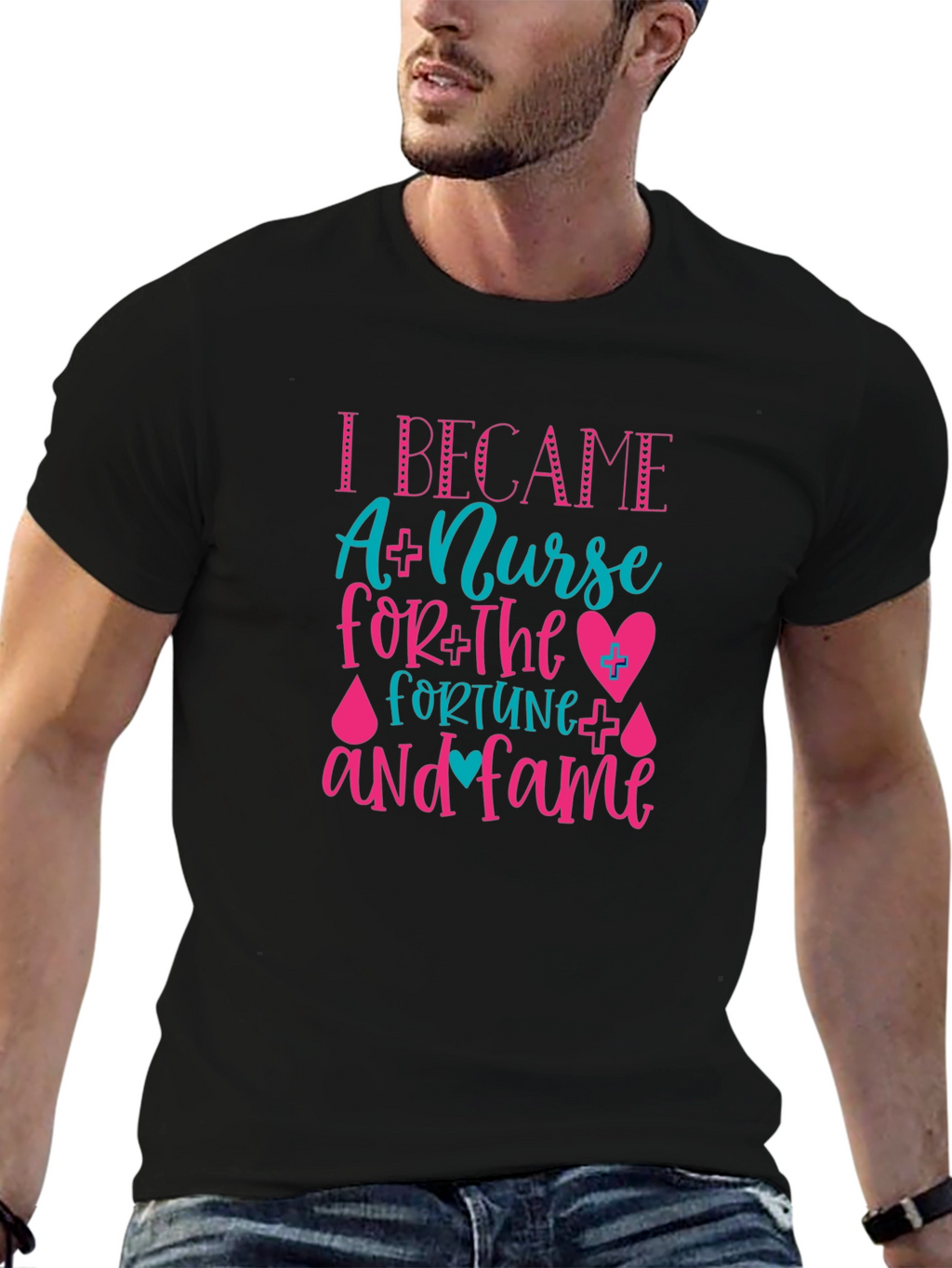 Nurse Fortune & Fame Graphic Tee