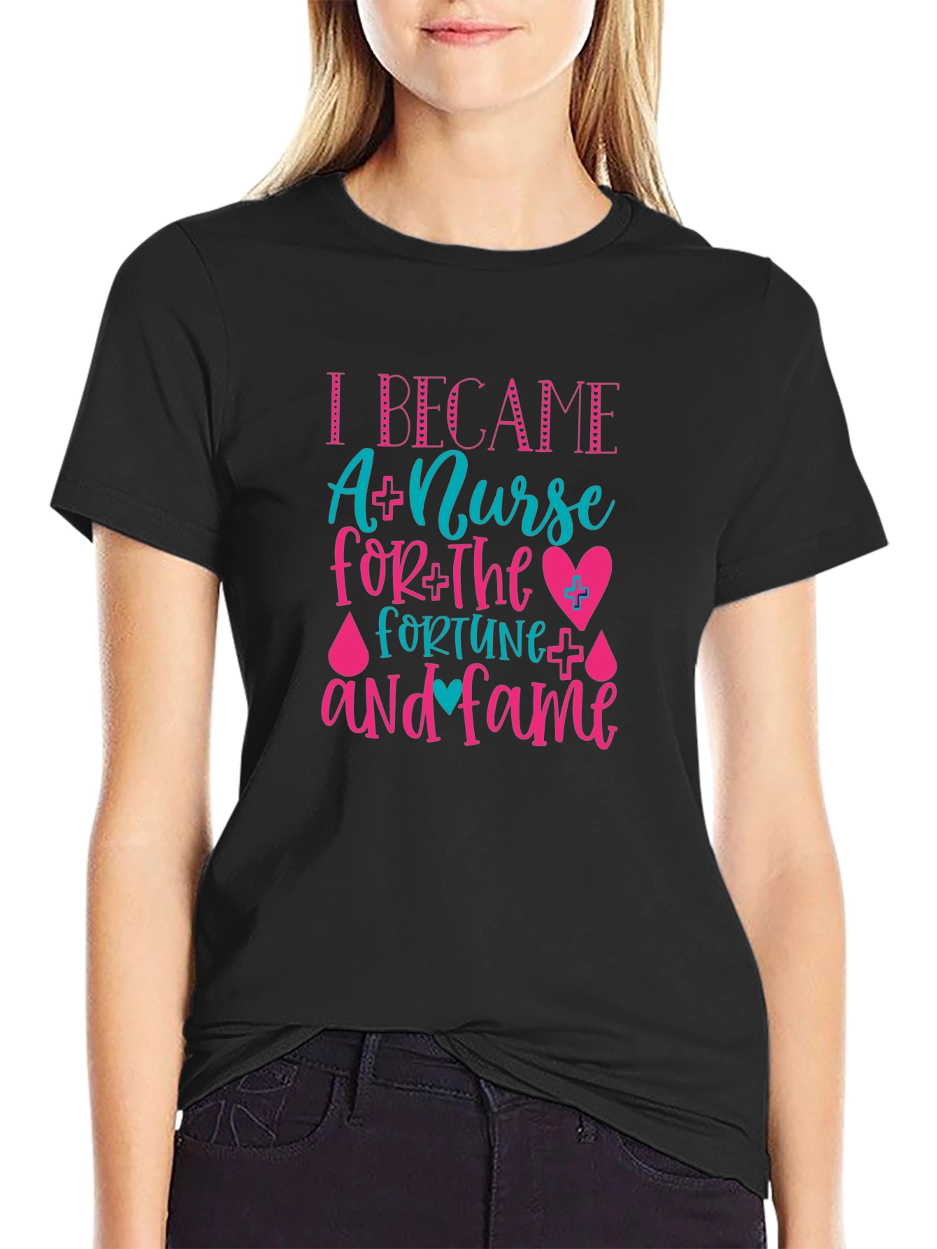 Nurse Fortune & Fame Graphic Tee