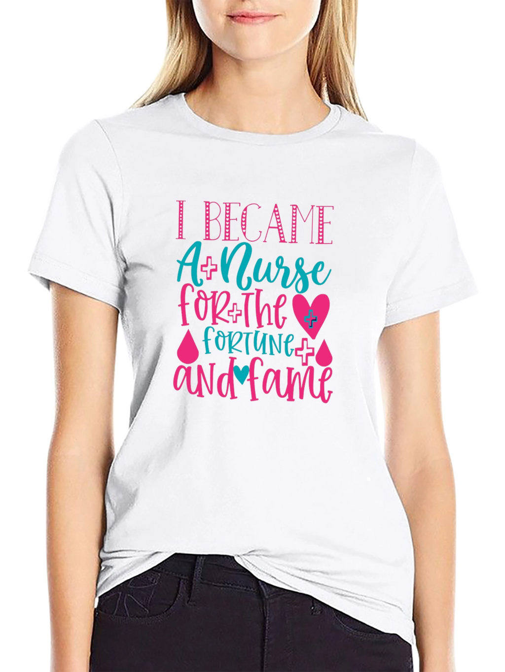 Nurse Fortune & Fame Graphic Tee