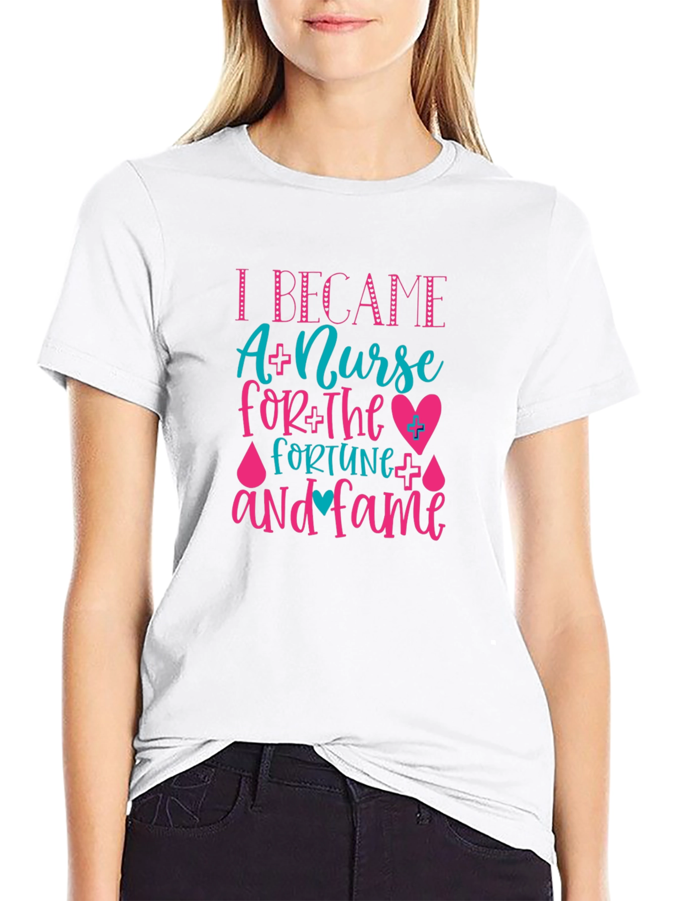 Nurse Fortune & Fame Graphic Tee