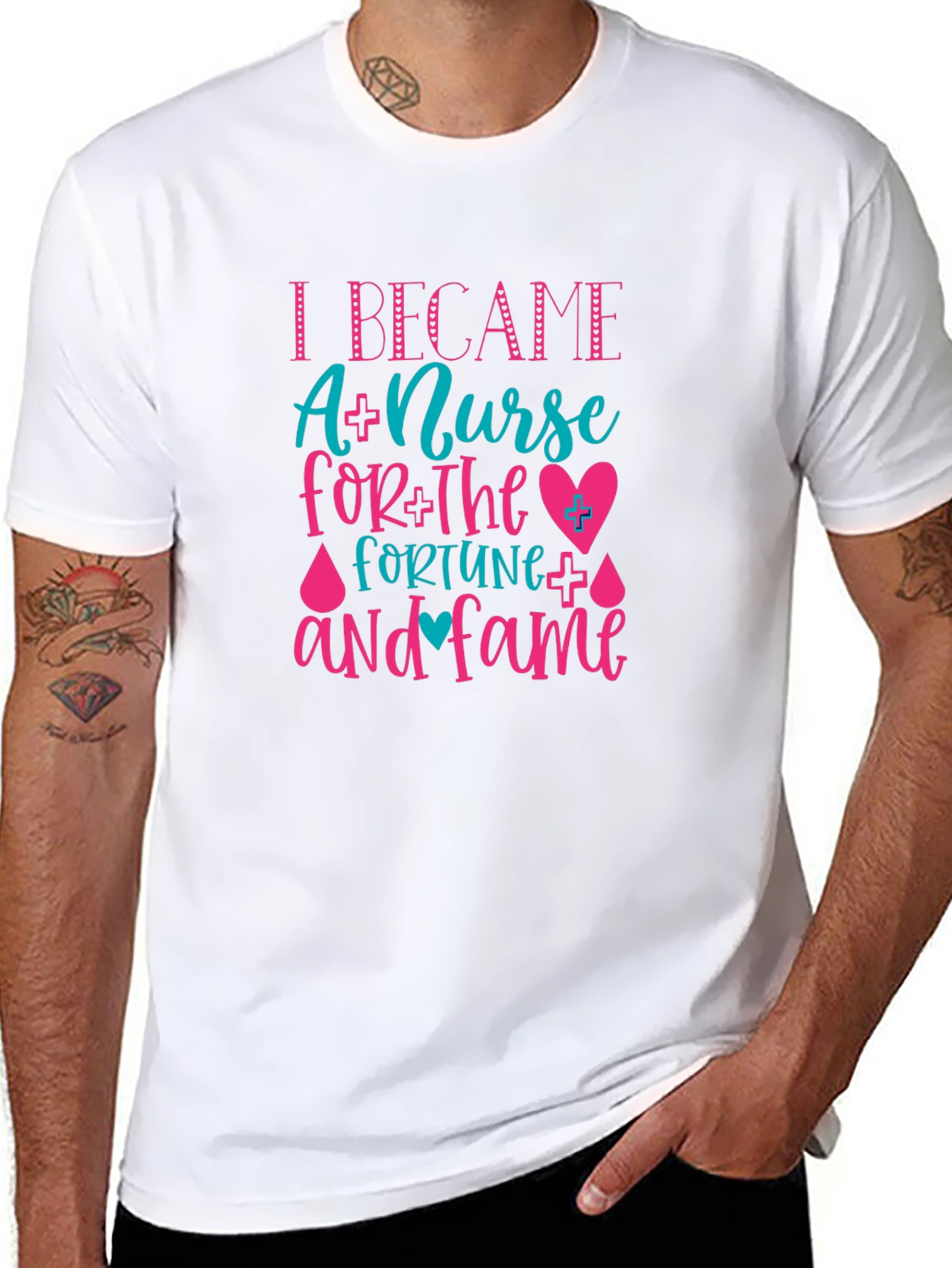 Nurse Fortune & Fame Graphic Tee