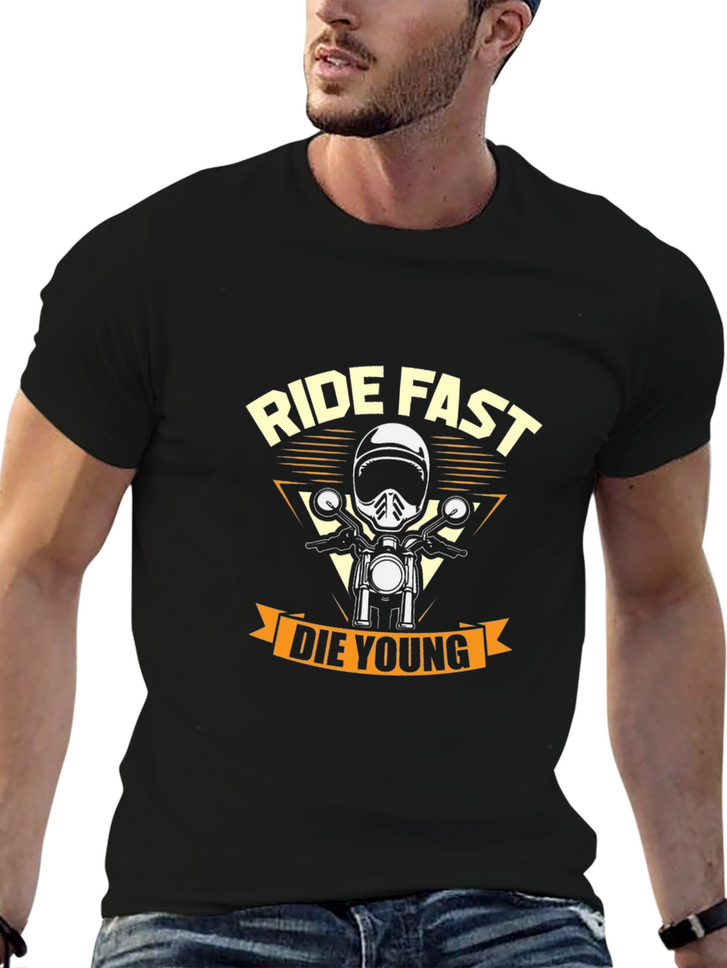 Ride Fast Die Young Biker T-Shirt