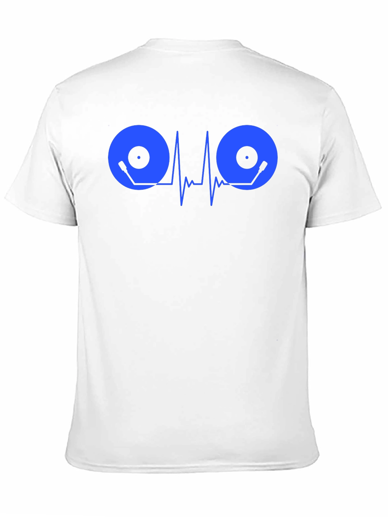 DJ Heartbeat Graphic T-Shirt - Black