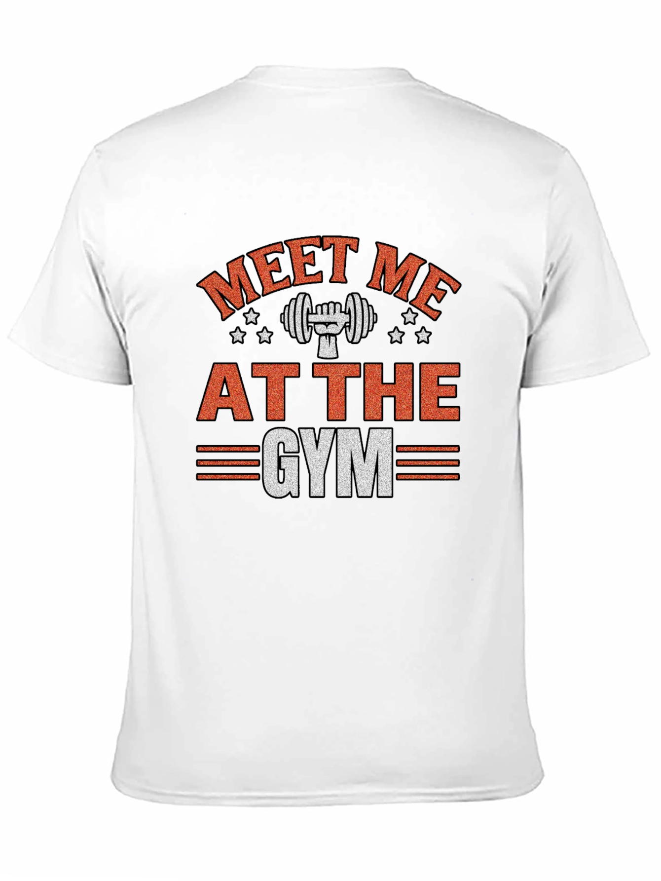 Meet Me At The Gym Black T-Shirt