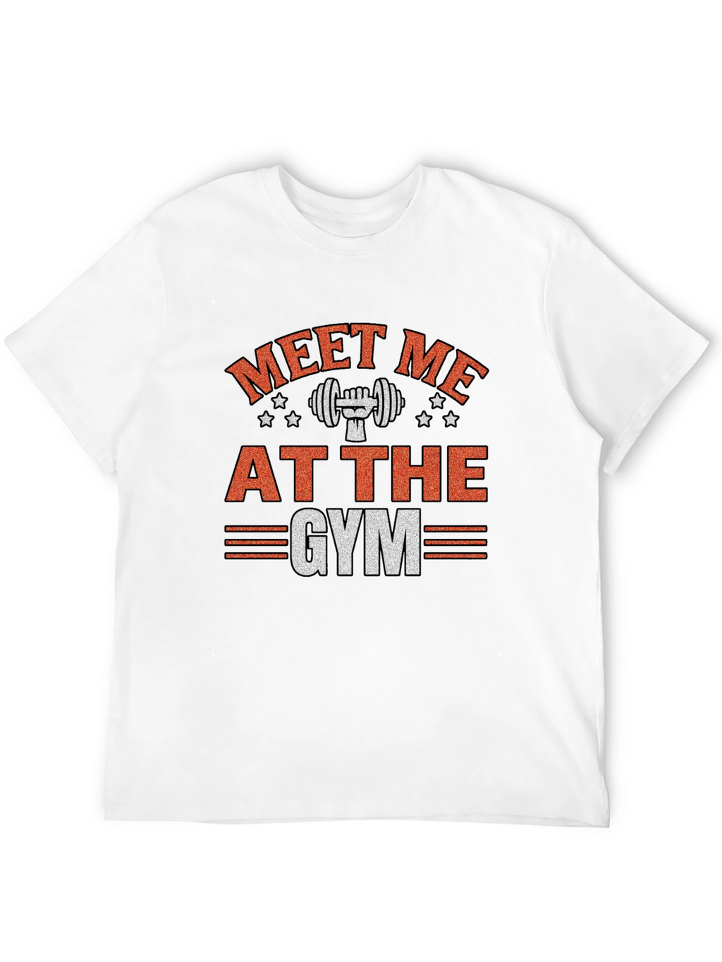 Meet Me At The Gym Black T-Shirt