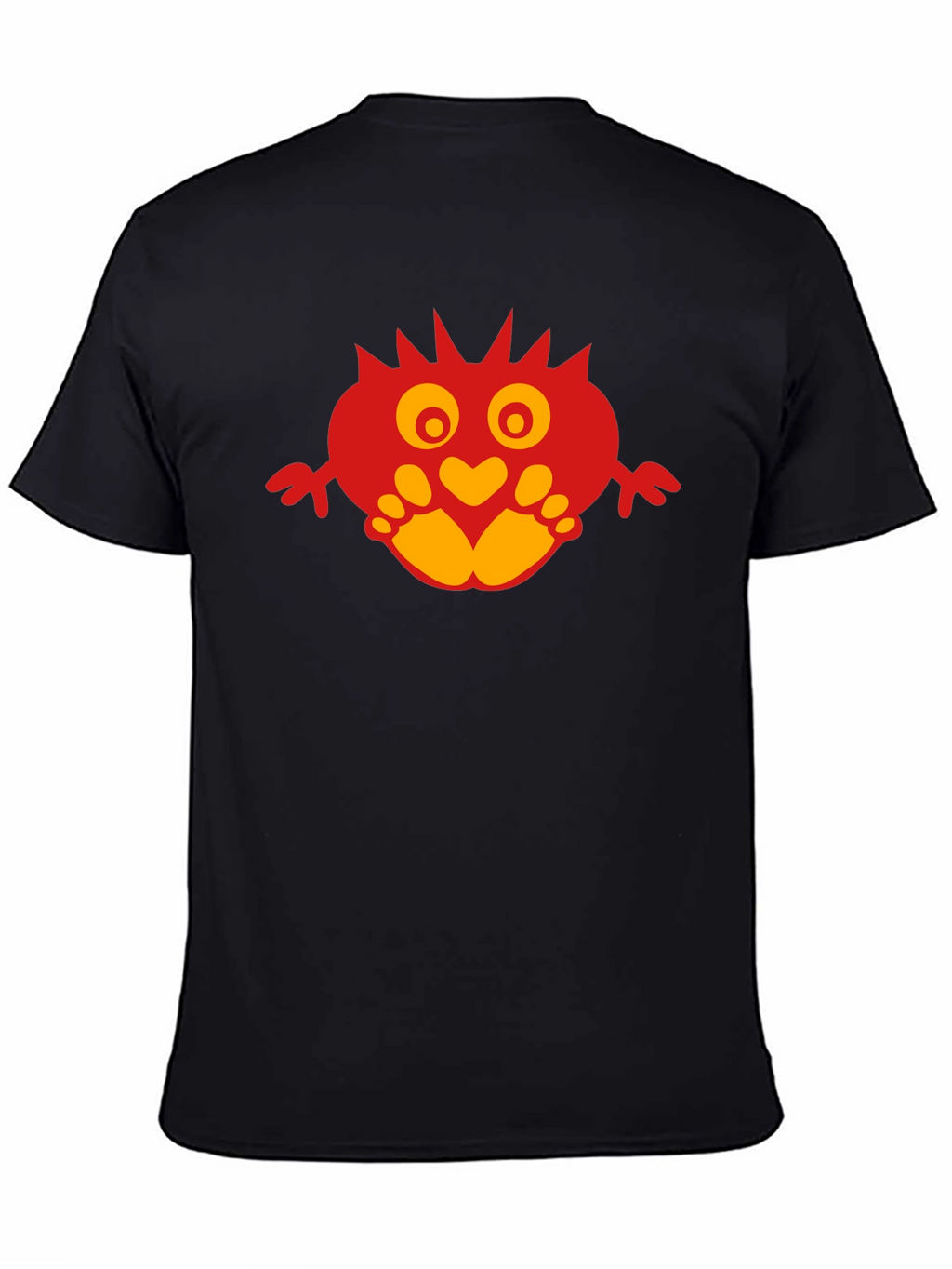 Monster Graphic Black T-Shirt